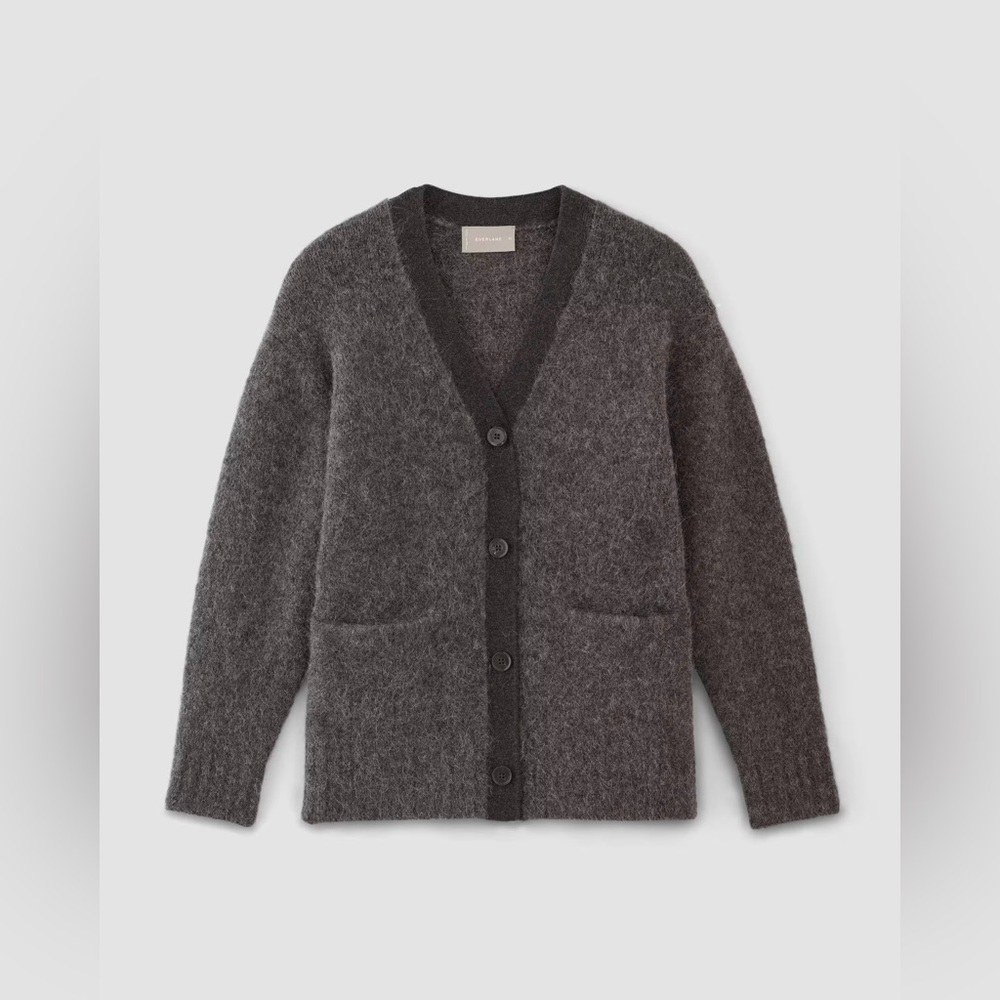 Everlane The SuperFuzz Alpaca Cardigan